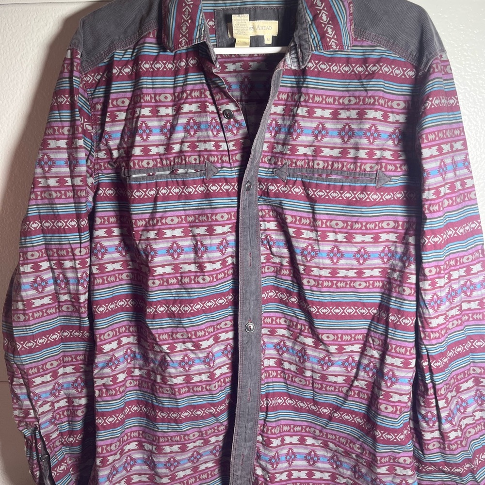 Territory Ahead Aztec print long sleeve